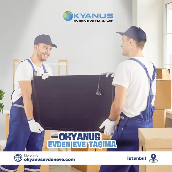 Okyanus Nakliyat ekibi taşıma sırasında