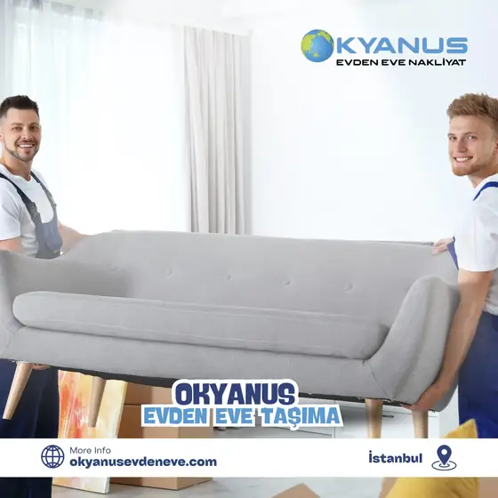 Okyanus Nakliyat ekibi taşıma sırasında