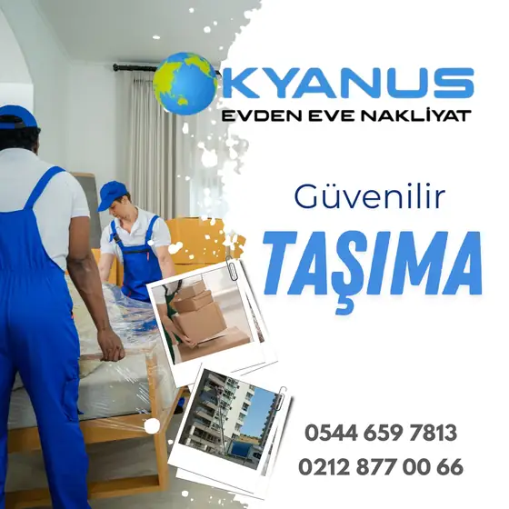 Okyanus Nakliyat ekibi taşıma sırasında