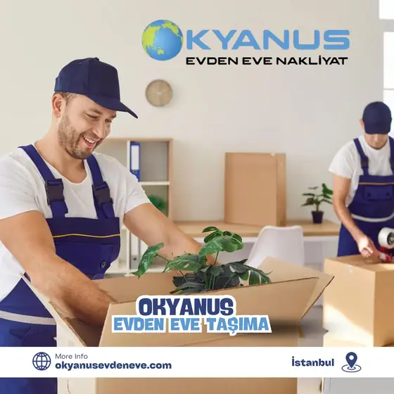 Okyanus Nakliyat ekibi taşıma sırasında