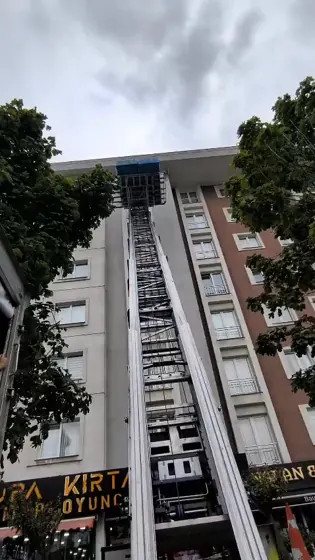 Okyanus Nakliyat asansörlü taşıma videosu